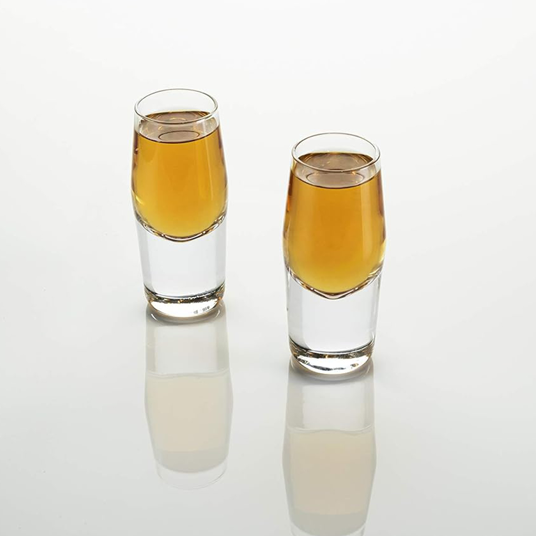 True Brands - Set de 2 Vasos de Shots de Vidrio - 4697