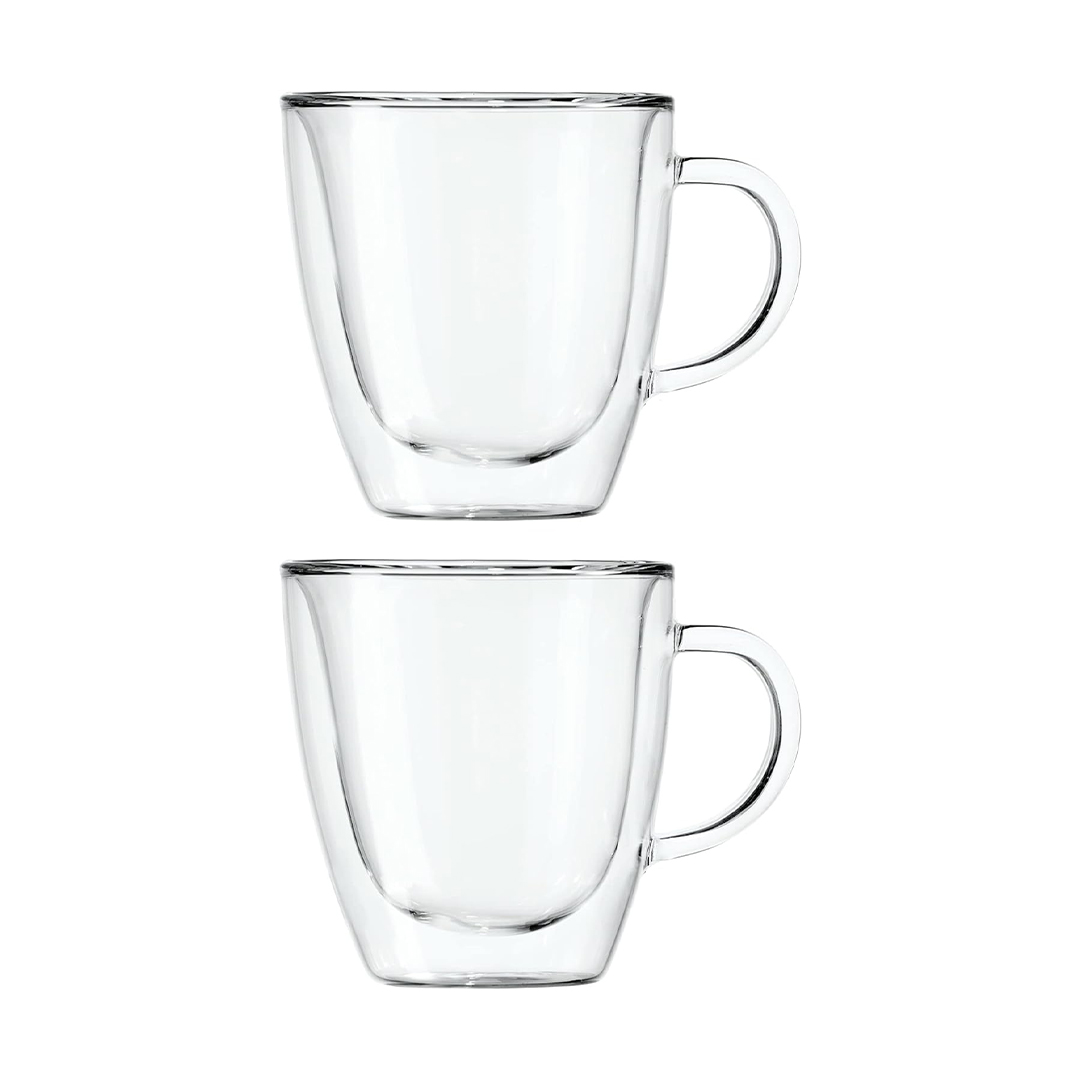 Taza café doble cristal (2 x) 40 cl. - Things-store