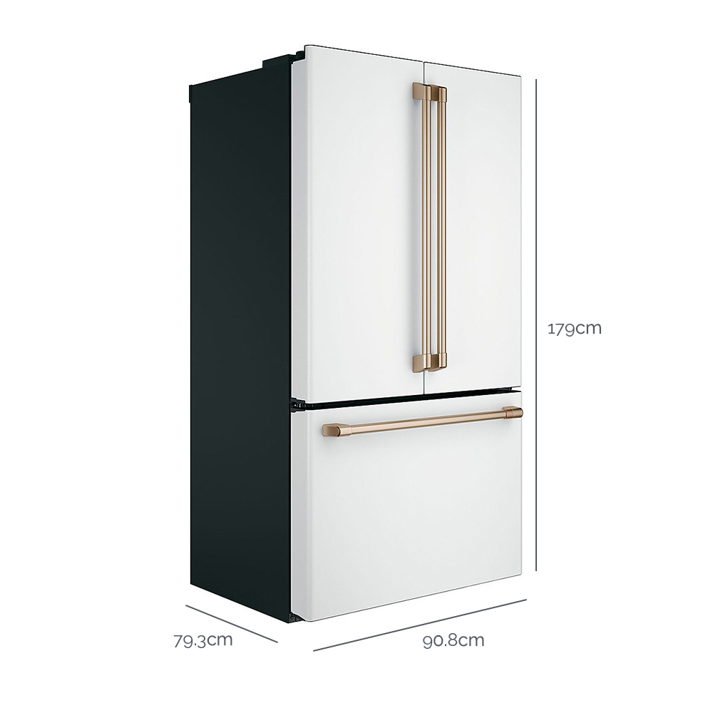 G.E. - Refrigeradora 23.1PCU French Door - CWE23SP4MW2