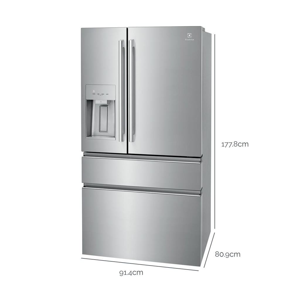 Electrolux - Refrigeradora 36" 21.8PCU French Door - ERMC2295AS