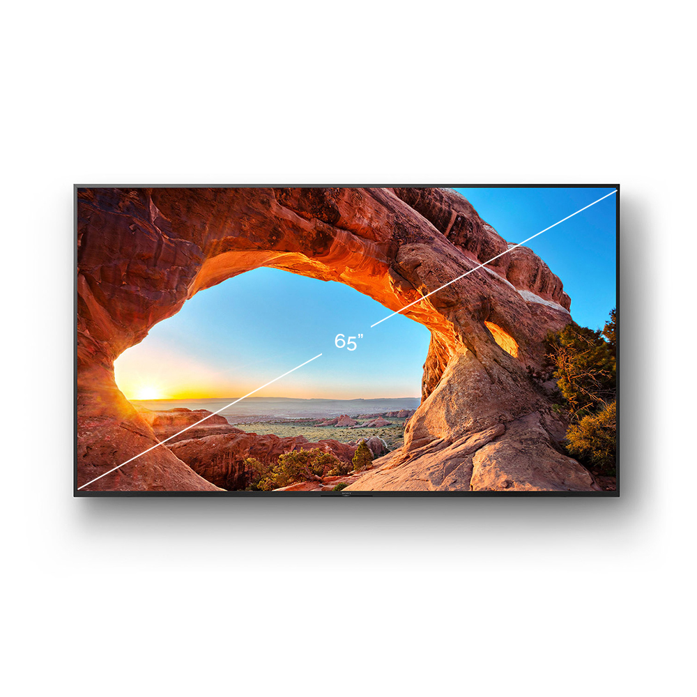 Sony - Pantalla Bravia LED 65" 4K Ultra HD LED con Google TV Smart TV - KD-65X85J