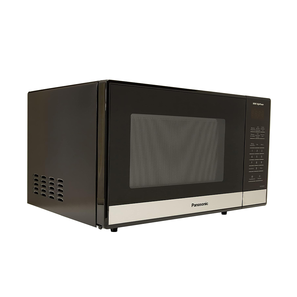 Panasonic NN-SB428SRUH Horno Microondas, 0.9 Pies, 900 Watts, Color Negro,  panel digital : : Hogar y Cocina