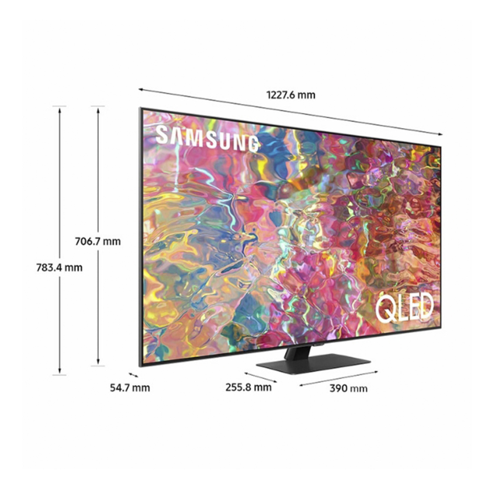 Samsung - Pantalla 55" 4K QLED Smart TV - QN55Q80BAPXPA